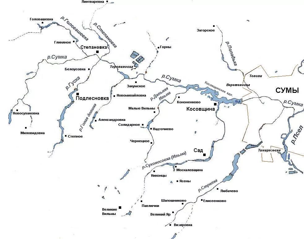 Бассейн реки Псел карта. Река псёл на карте. Схема реки Псел. Схема реки Ворскла.