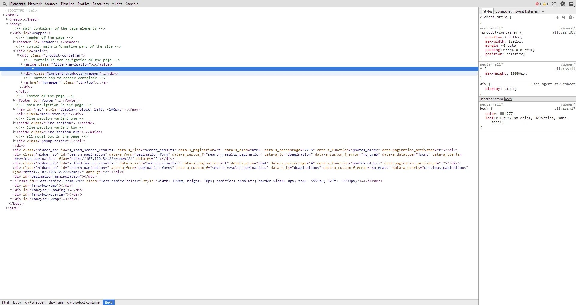 Div id buttons. &lt;div class=&quot;container-main &quot; id=&quot;container-main&quot;&gt;…&lt;div&gt;. div class = hidden-content. div id main1 это. &lt;div class=&quot;main-screen-container&quot;&gt;.