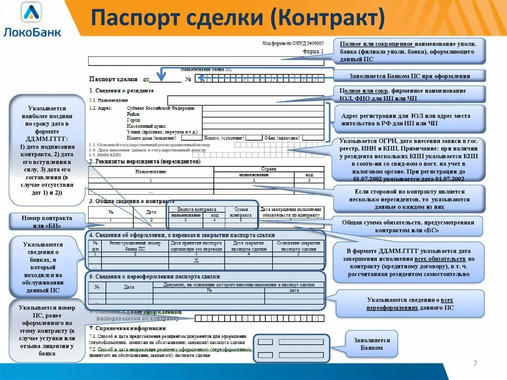 Валютный контроль сделок