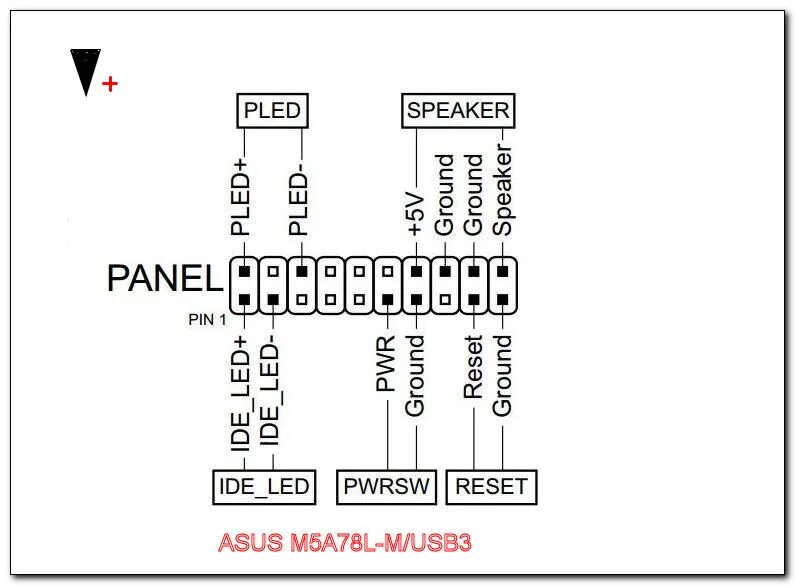 Ответы Mail.ru: Помогите подключить провода к мат. Плате Msi n 1996
