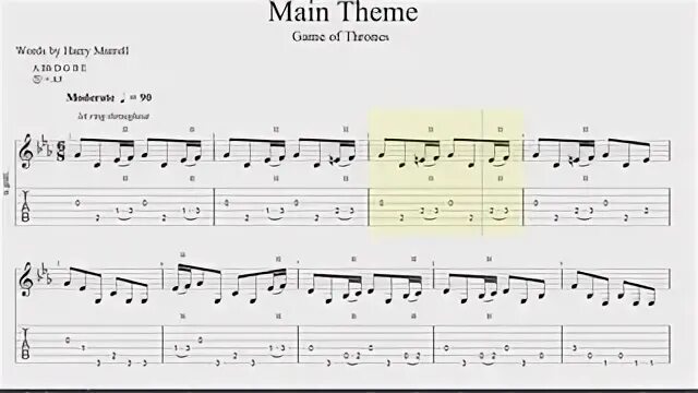 Песня main theme