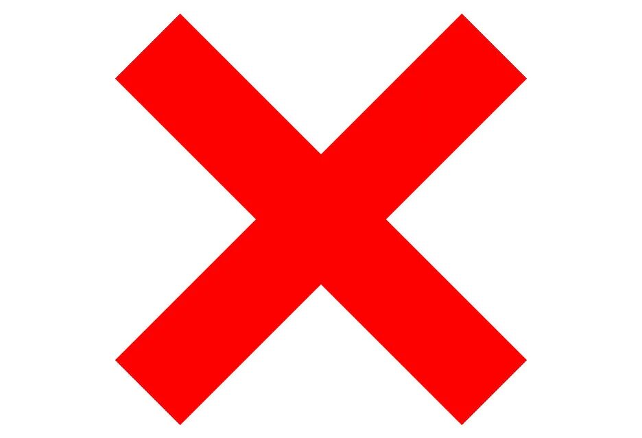Символ некорректного символа. Красный крестик. Крестик знак. Знак красный крестик. Зачеркнутый крест.