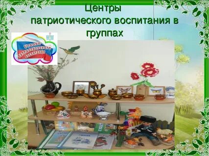 Патриотическое воспитание по фоп в доу