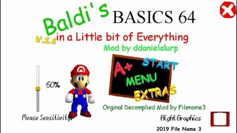 Baldi basics in everything