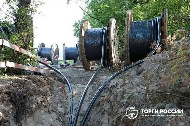 Сдача кабельную линию
