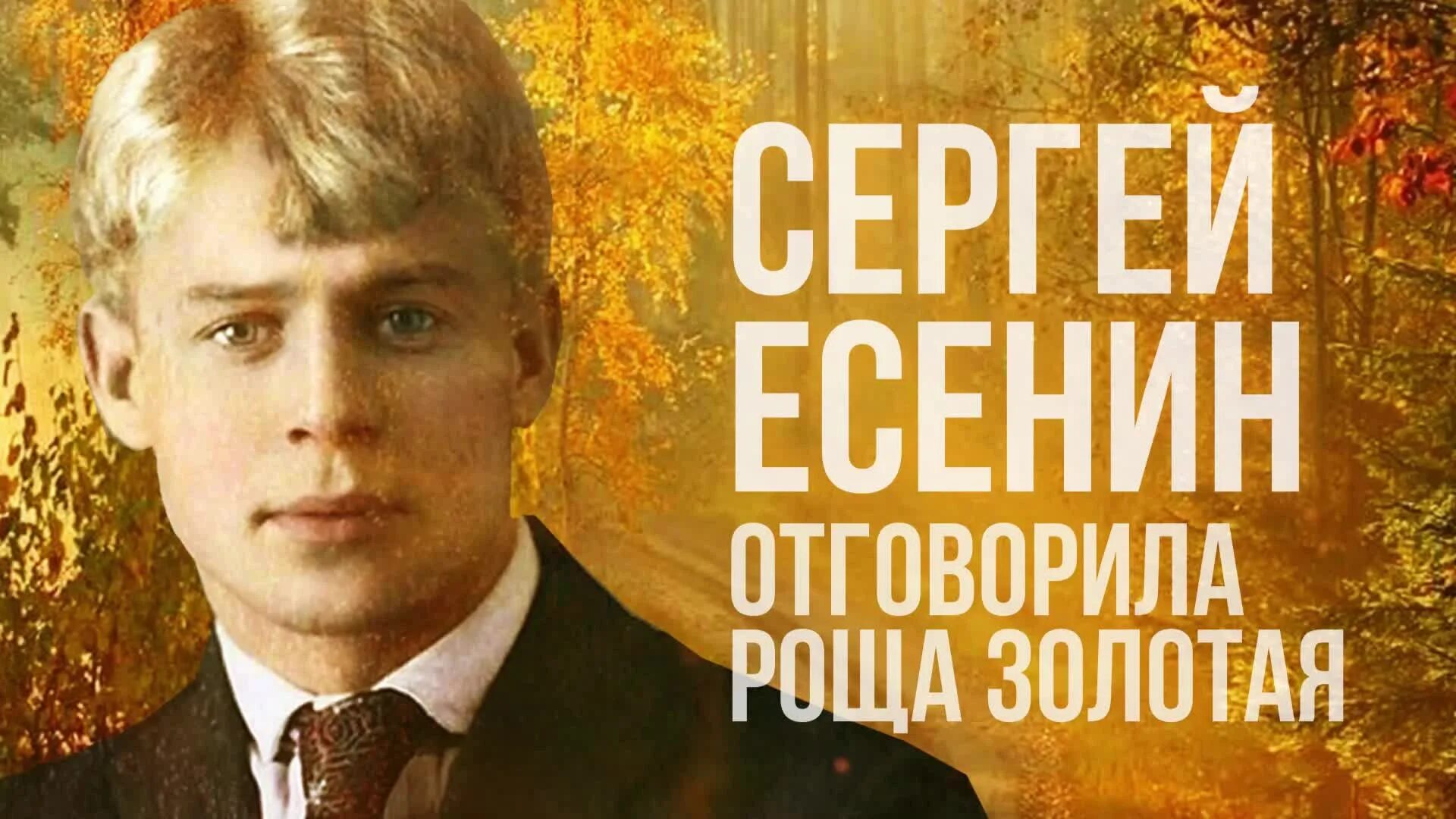 Слушать песню отговорила песню золотая. Роща Золотая Есенин. Есенина Отговорила роща Золотая. Есенин Отговорила роща Золотая стих.