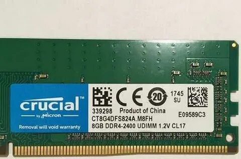 Модуль памяти crucial ct8g4dfs824a ddr4