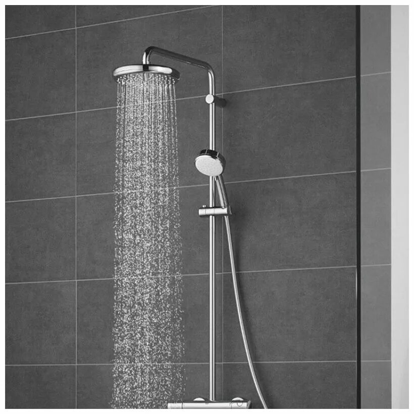 Душевая стойка Grohe Tempesta Cosmopolitan 210 26223001. 26223001 Grohe. Душевая стойка Grohe Tempesta Cosmopolitan 27922001.