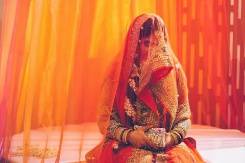 Married in red