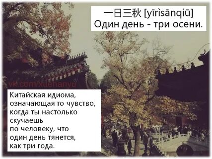 Один день три осени