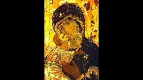 Владимирская икона божией третьяковская галерея