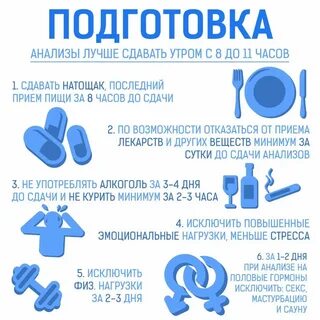 Подготовка к анализам