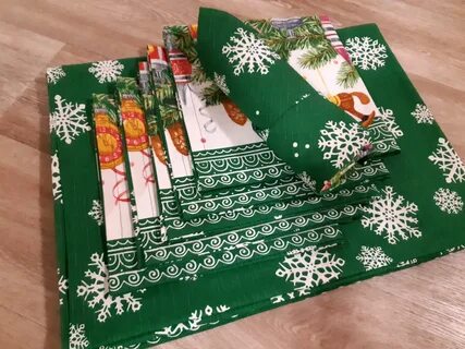 Новогодние салфетки своими руками