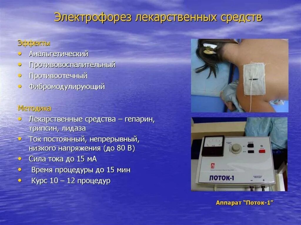 Электрофорез побочные эффекты. Лекарственный электрофорез в физиотерапии. Методика проведения электрофореза. Электрофорез физиотерапия. Методика проведения лекарственного электрофореза.