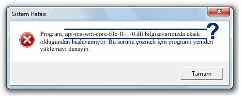 Не удалось загрузить api ms win core. Api-ms-win-core-path-l1-1-0.dll. ms api. api-ms-win-core-path-l1-1-0.dll отсутствует как исправить windows 7.