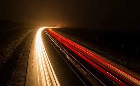 Road midnight