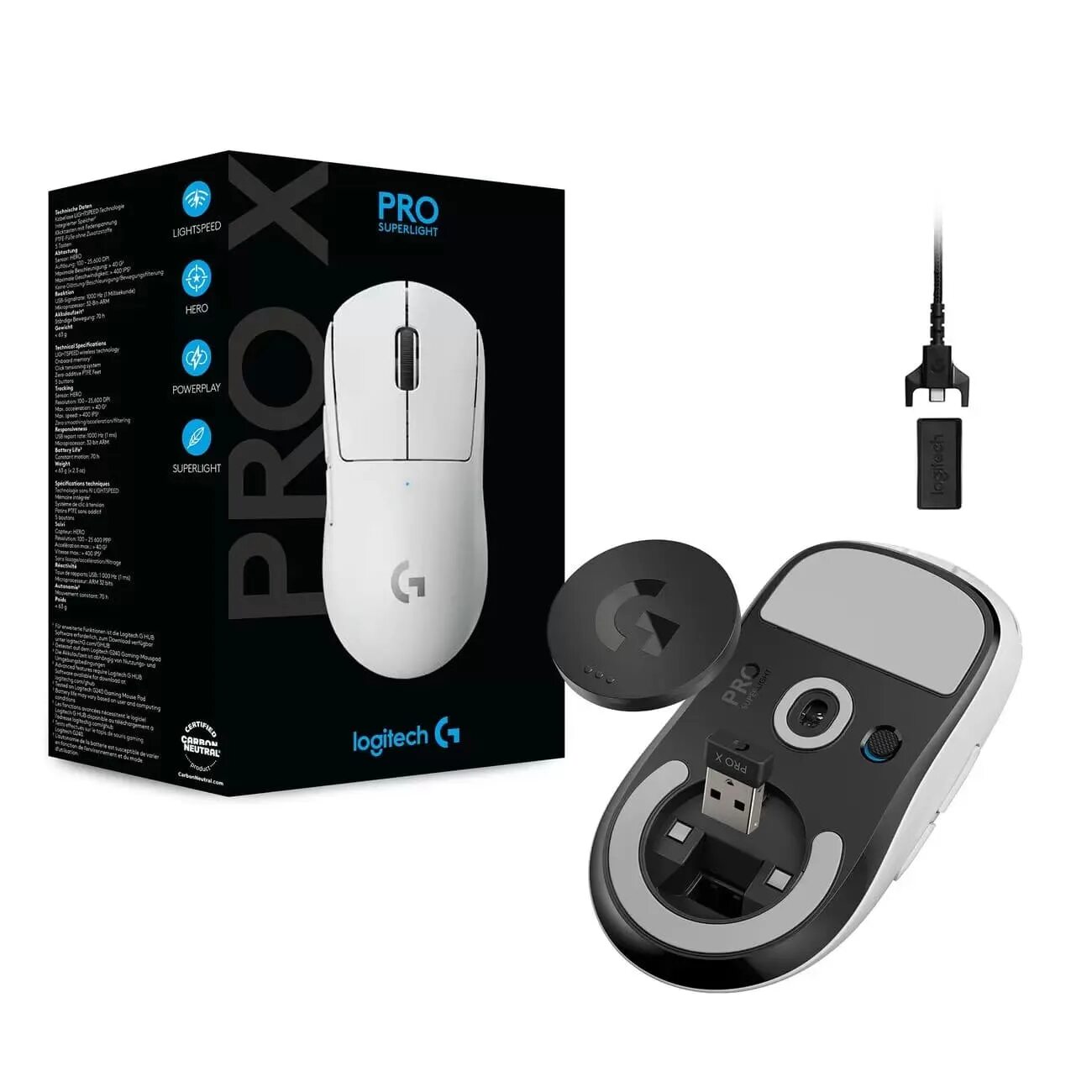 Logitech g pro x мышь. Logitech g pro x superlight white.