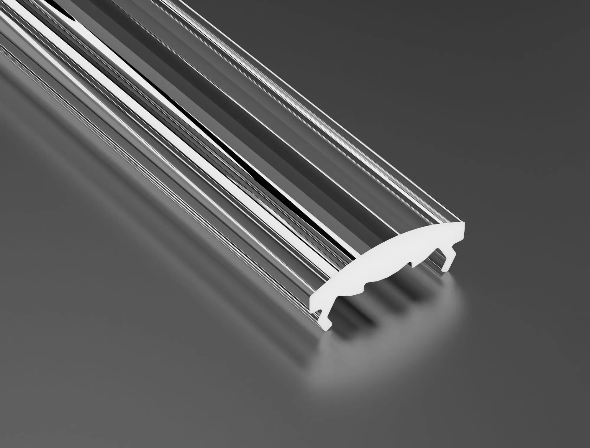 Накладной профиль для светодиодной ленты с рассеивателем. Алюминиевый профиль Lumines Type c 3m белый. Круглый профиль для светодиодной ленты с рассеивателем. Алюминиевый профиль для лед ленты. Профиль для светодиодной ленты с рассеивателем накладной