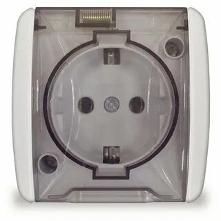 Розетка одноместная ip44