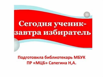 Пришел слабовидящий избиратель