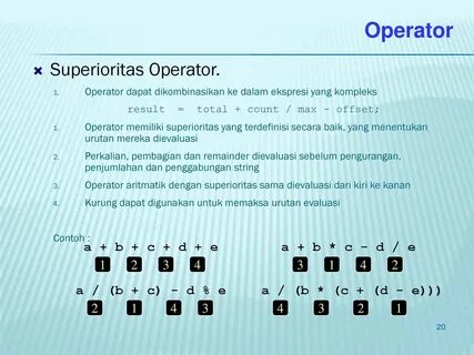 Оператор b