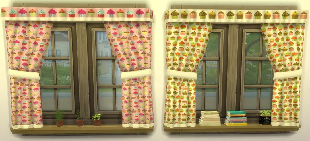 These two windows