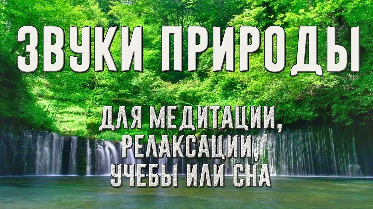 Звуки для детей для сна слушать