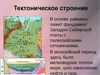Горы и равнины таблица