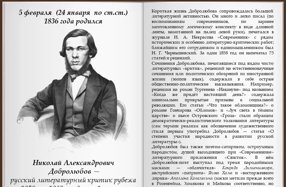 Добролюбов стихотворение некрасова. Добролюбов мировоззрение.