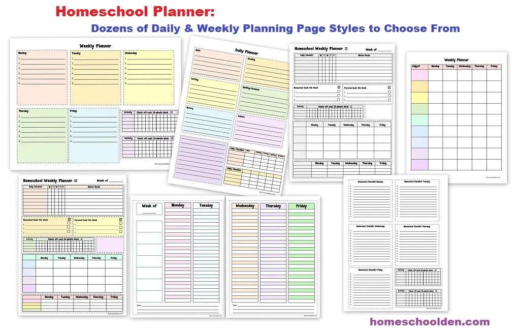 Planning pages pages