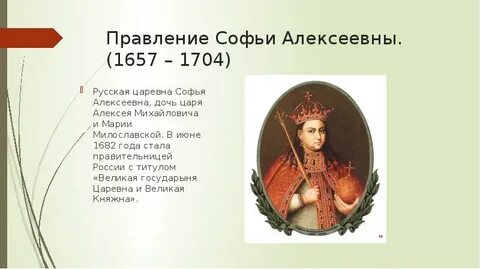 Составить исторический портрет софьи