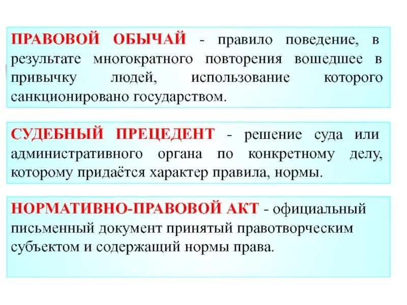 Решения принимаемые судами по конкретным делам