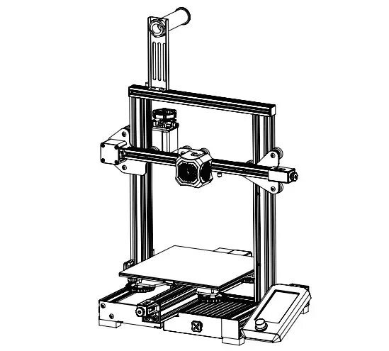 3d-принтер Creality Ender 3 v2. 3д принтер Creality Ender 5 Plus. Каретка Ender 3 чертеж. Ender 3 ось x.