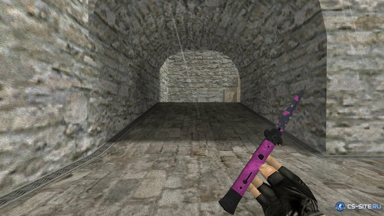 Карты в кс с ножами. Stiletto Knife CS 1.6. Stiletto КС 1.6. Стилет для КС 1.6.