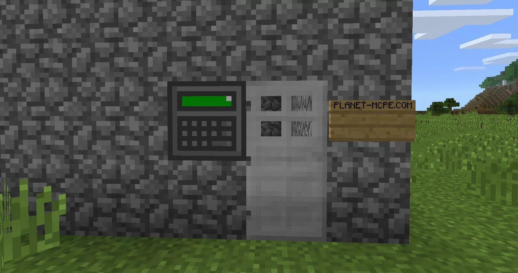 Майнкрафт версия точка 1 17. Дверь с кодовым замком в МАЙНКРАФТЕ. Мод на двери. Мод на двери в 1 блок. Версия майнкрафта пе 1.19