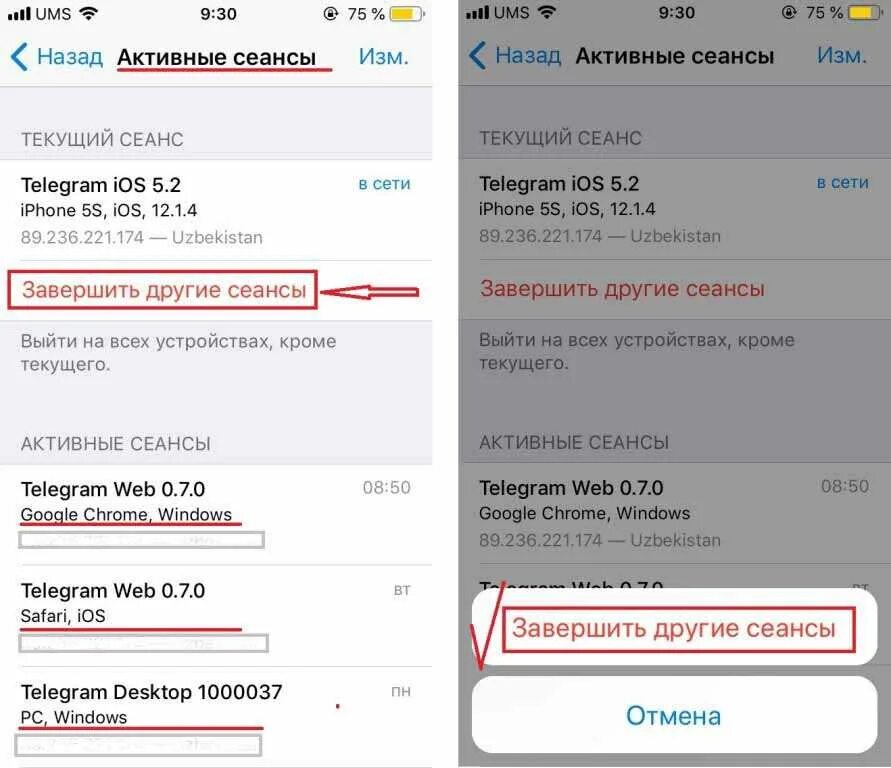 Что значит устройства в телеграмме. Активные сеансы. активные сеансы телеграм. активные сеансы в телеграме что это. как завершить активные сеансы в телеграмме.
