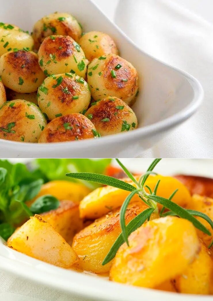 Картофельные рецепты фото. Блюда из картофеля. Картофель в духовке. Запеченный молодой картофель. Праздничный гарнир из картофеля.
