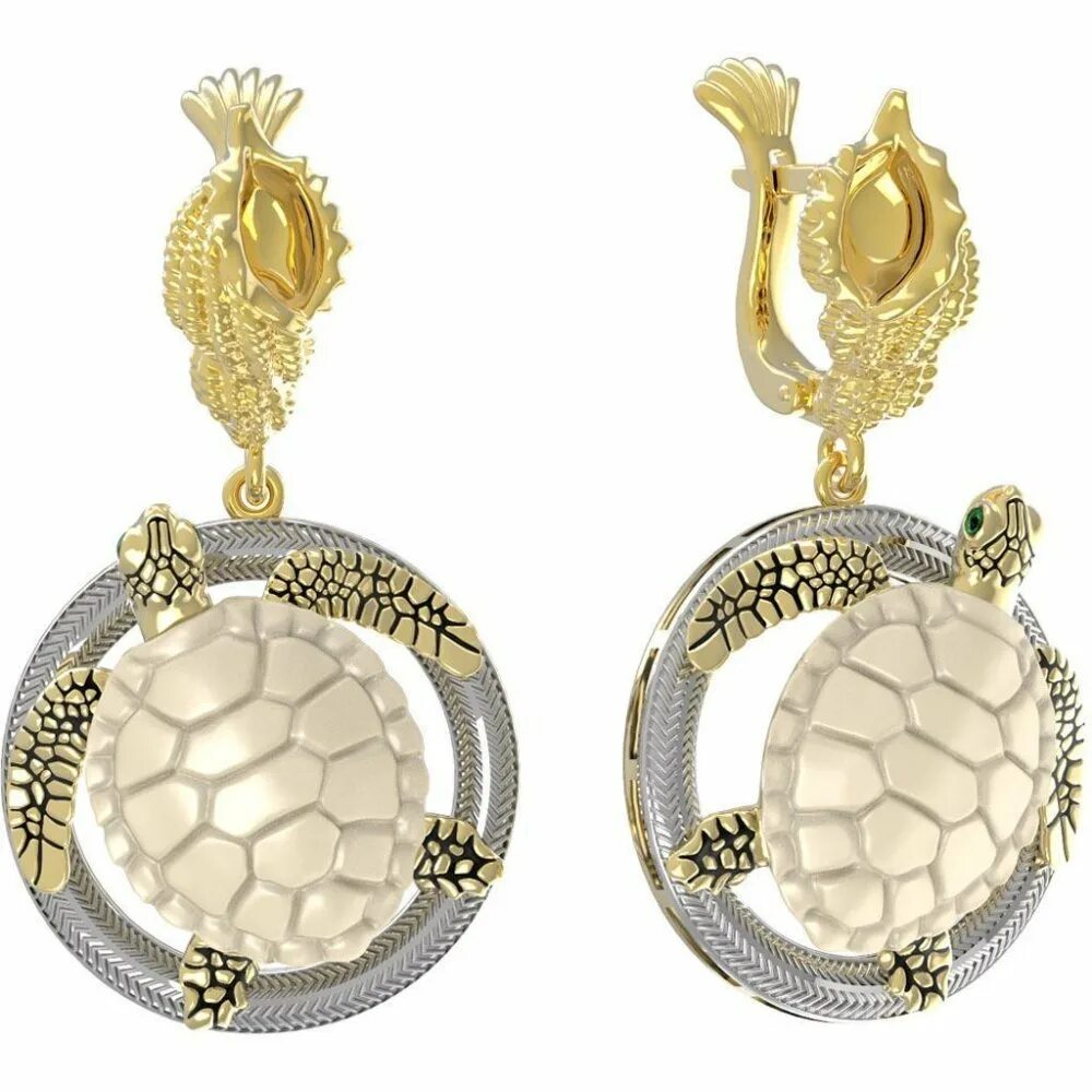 серьги в виде черепахи. серьги черепахи. золотые черепашки сережки. золотые черепашки сережки. серьги черепашки.