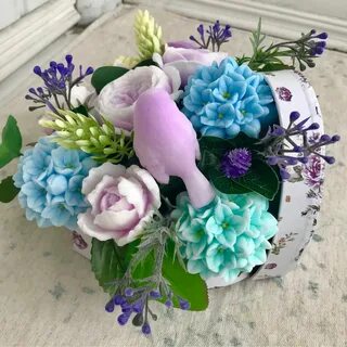Soap flowers