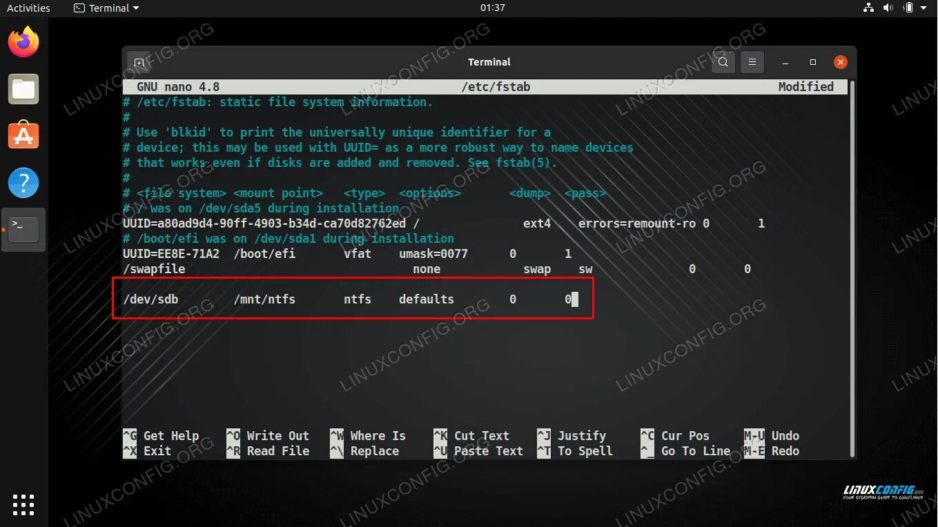 Монтирование etc fstab. Ntfs в ubuntu. fstab опции монтирования. astra linux монтирование дисков ntfs. fstab linux.
