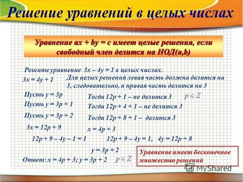 Натуральное уравнение кривой. Решение уравнений в натуральных числах. Решение уравнений с целыми числами. Решение уравнения в натуральных числах. Решение уравнений в целых числах.