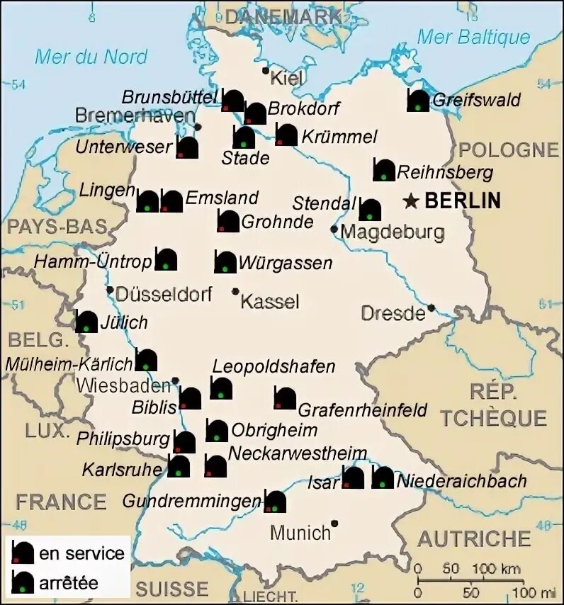 Рельеф и полезные ископаемые германии