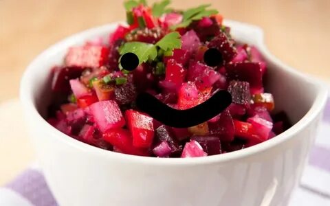 Винегрет с растительным маслом