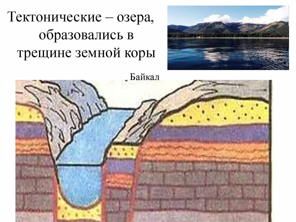 Озера образовавшиеся в разломах земной коры. Движение плит земной коры озера Байкал. Озера тектонического происхождения. Байкал разлом земной коры. Тектонические трещины.