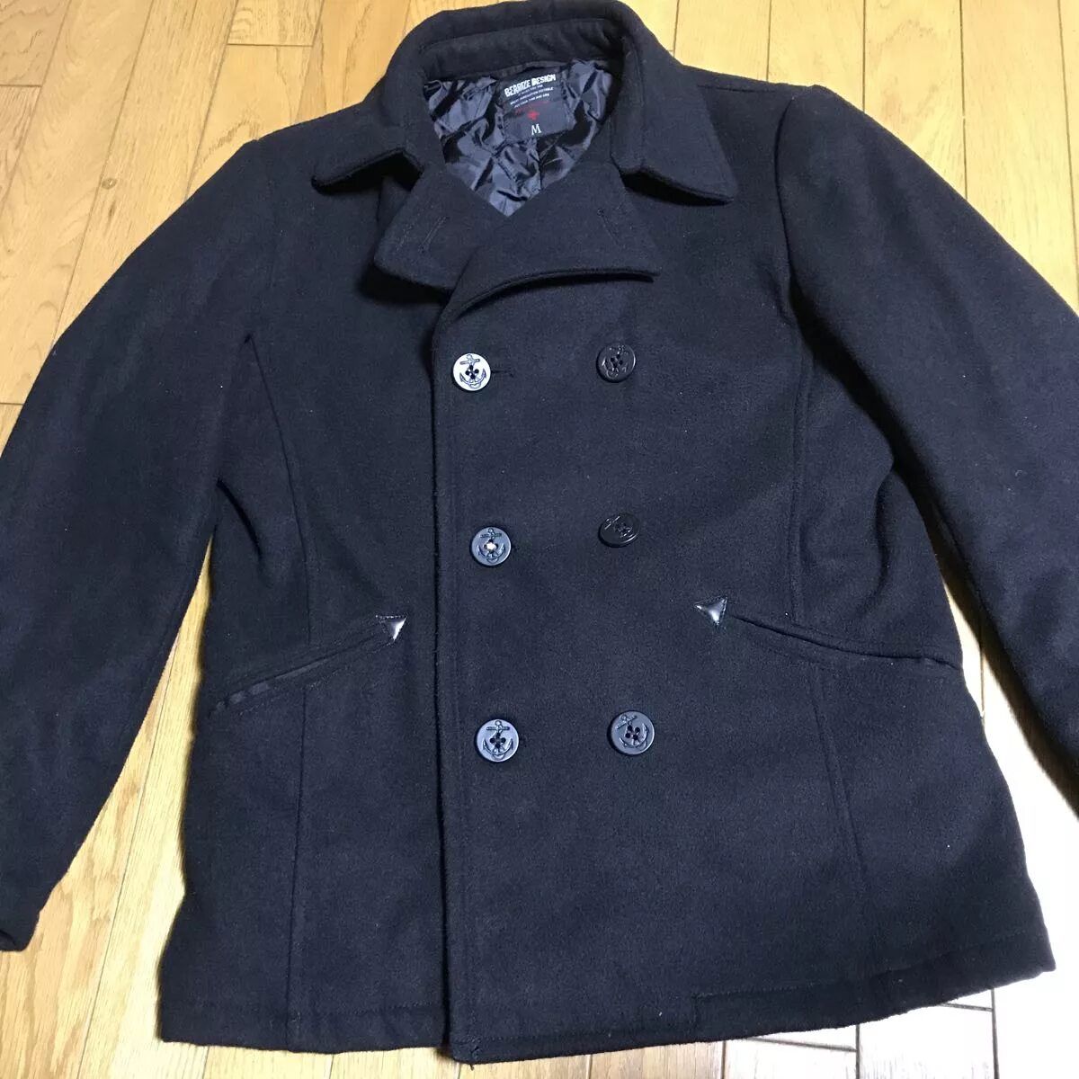 Бушлат размеры. Бушлат Pea Coat Captain Alpha industries. Бушлат William Gibson. БУЗ Риксон бушлат. Бушлат Ив сен Лоран.