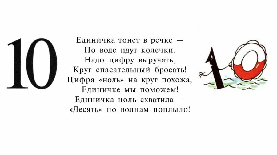 Стихотворение ноль семь. Загадки про цифру 10 для 1 класса. Стих про цифру 10. Стих про цифру 10 для дошкольников. Стих про число 10.