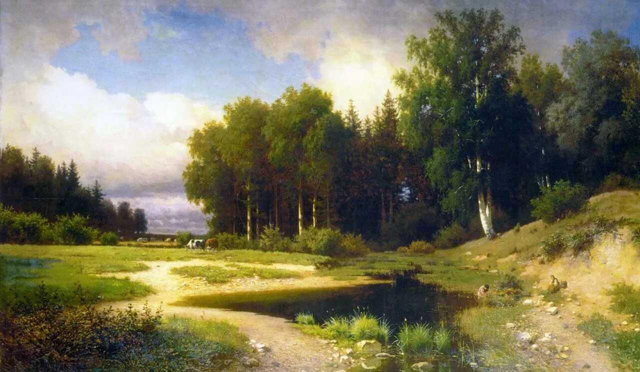 Каменев пейзаж. Каменев лев львович(1833—1886). лев каменев (1833 – 1886) «пейзаж с избушкой». каменев лев львович пейзажи. лев каменев вид в окрестностях села поречье.