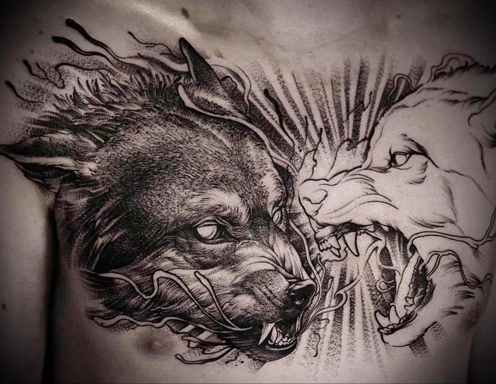 тату два волка. тату два волка. тату волк волчица и волчонок. тату волков для девушек. тату два волка на груди.