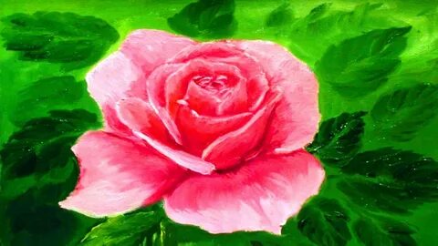 Painted rose