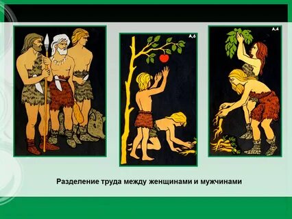 Разделение труда на мужской и женский